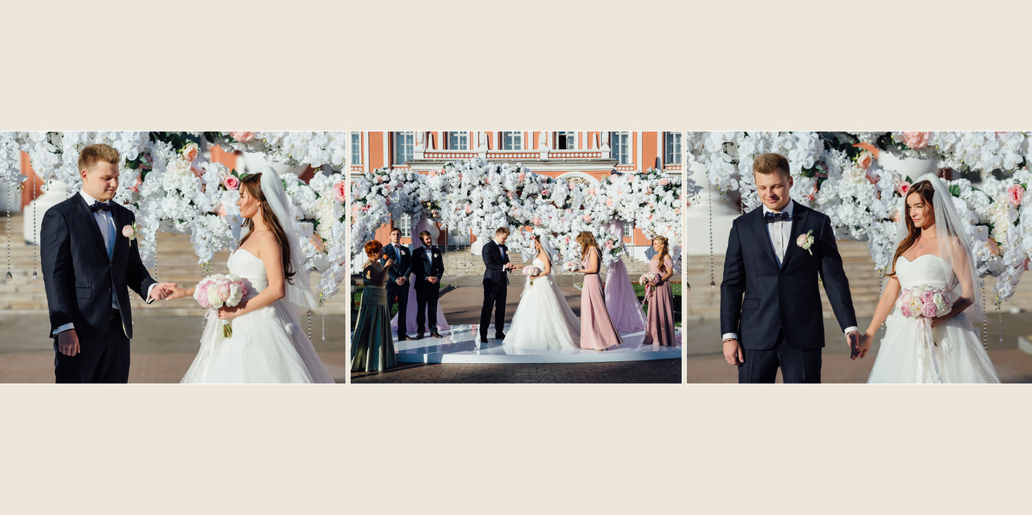 свадьба в Москве в Петровском Путевом дворце