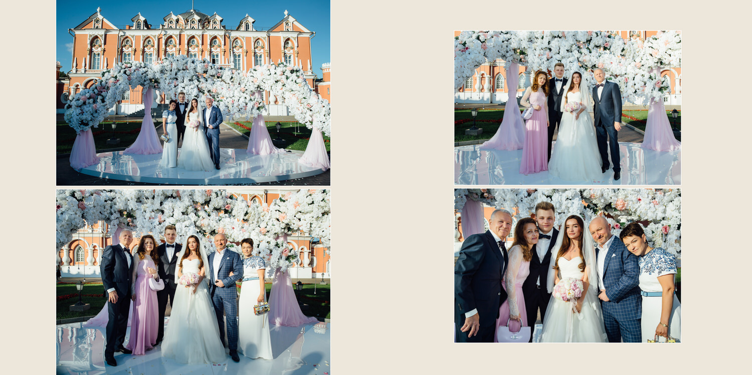 свадьба в Москве в Петровском Путевом дворце
