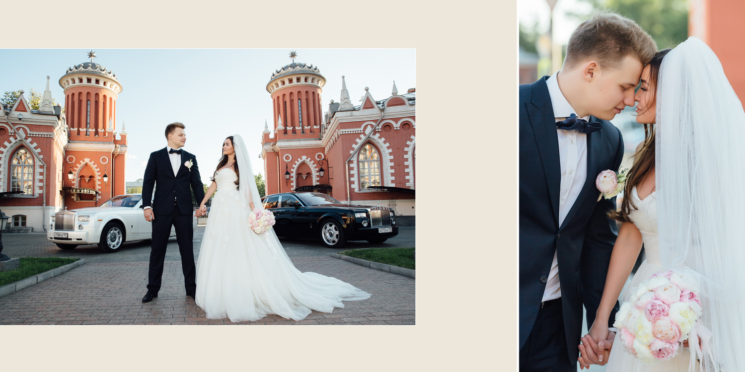 свадьба в Москве в Петровском Путевом дворце