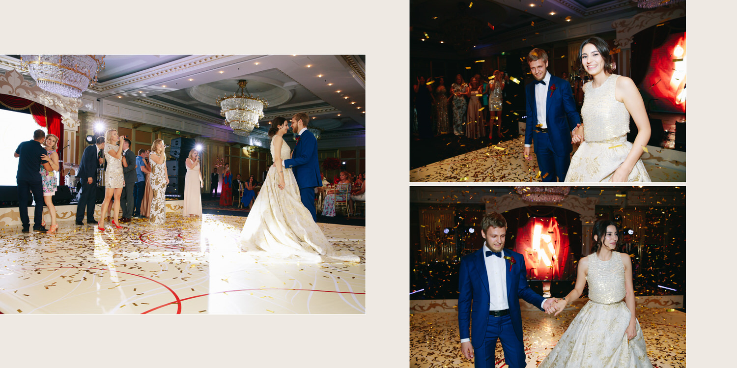 Свадьба в отеле Ритц-Карлтон Ritz Carlton Москва