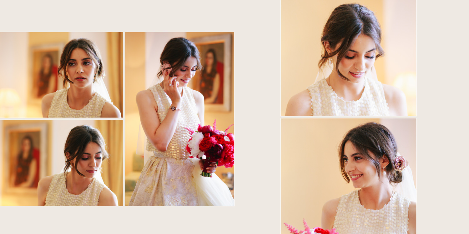 Сборы невесты в номере отеля Ритц-Карлтон Ritz Carlton Москва